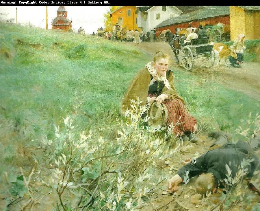 瑞典著名绘画大师Anders Zorn油画作品