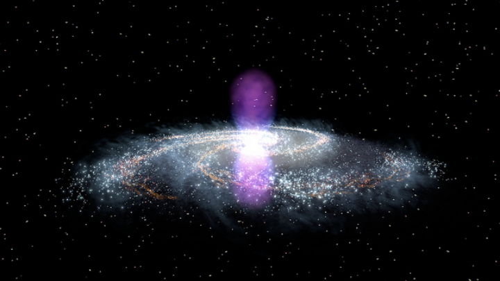谁在银河系中心吹了两个“大泡泡”？