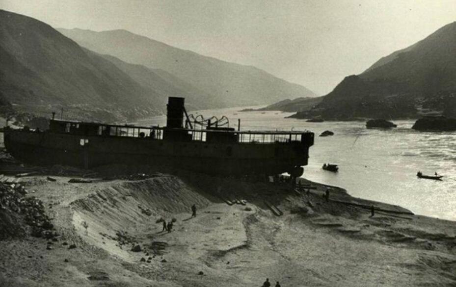 1954年长江断流照片图片