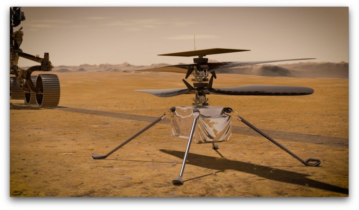NASA火星车跑路了！丢下一架直升机，严峻的考验正等着它