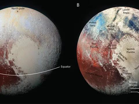 冥王星，一颗曾经的行星，这才是它表面真正的样子
