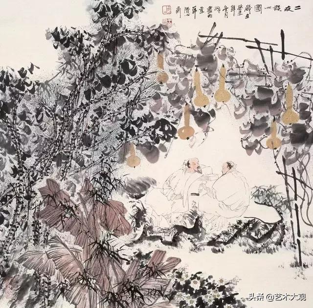 前北京画院院长王明明国画作品欣赏