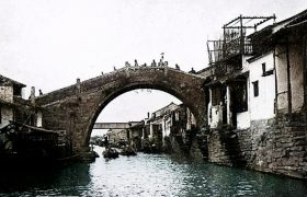 老照片：1903年江苏苏州历史情景！看下变化有多大