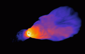 黑洞如何发射喷流？宇宙中最大的谜团之一，科学家首次找到了答案