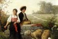 19世纪欧洲生活纪实绘画 | 德国艺术家萨伦廷油画作品欣赏