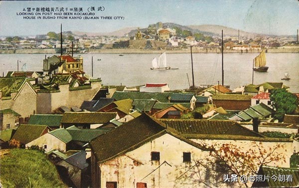 民国时期汪伪政权发行的一组关于武汉的明信片