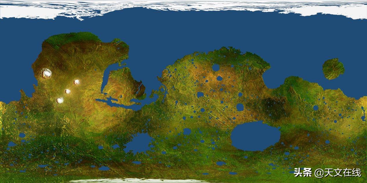 有水的金星图—令人惊叹的金星地球化图，可替代移居火星的计划
