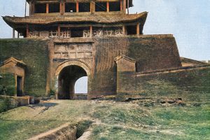 老照片：40年代的山西临汾，悠悠晋风古韵，巍巍平阳古城