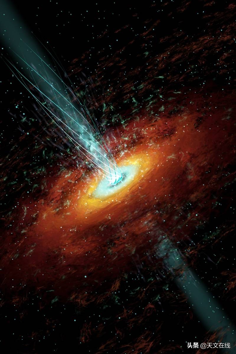 迄今为止！最遥远的类星体：以超大质量黑洞为星核的活跃星系