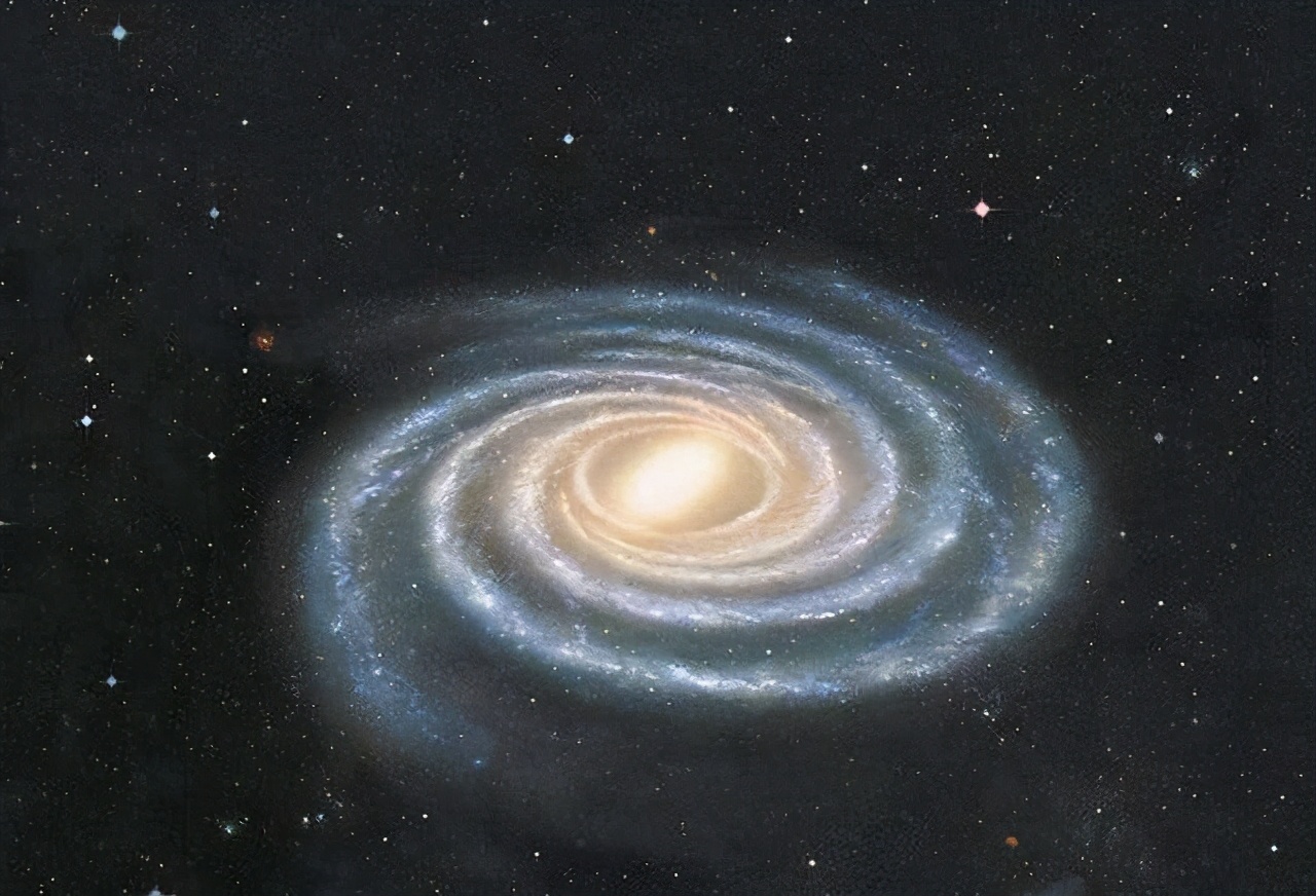 如果将银河系缩小到电子般大小，那时宇宙有多大呢？