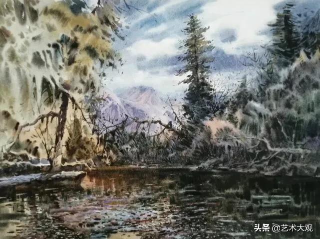 曾鸣风景水彩画作品专辑