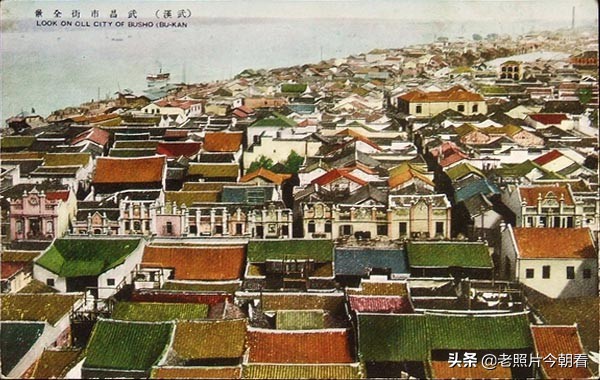 民国时期汪伪政权发行的一组关于武汉的明信片