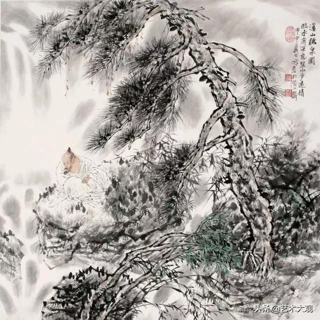 前北京画院院长王明明国画作品欣赏