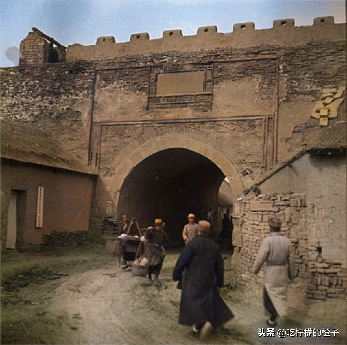 老照片：外国人镜头下1941年的河南商丘，悠悠古韵的归德古城