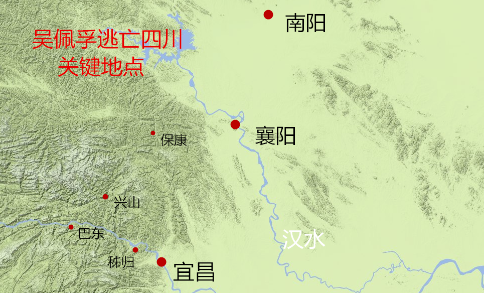 吴佩孚亡命四川始末