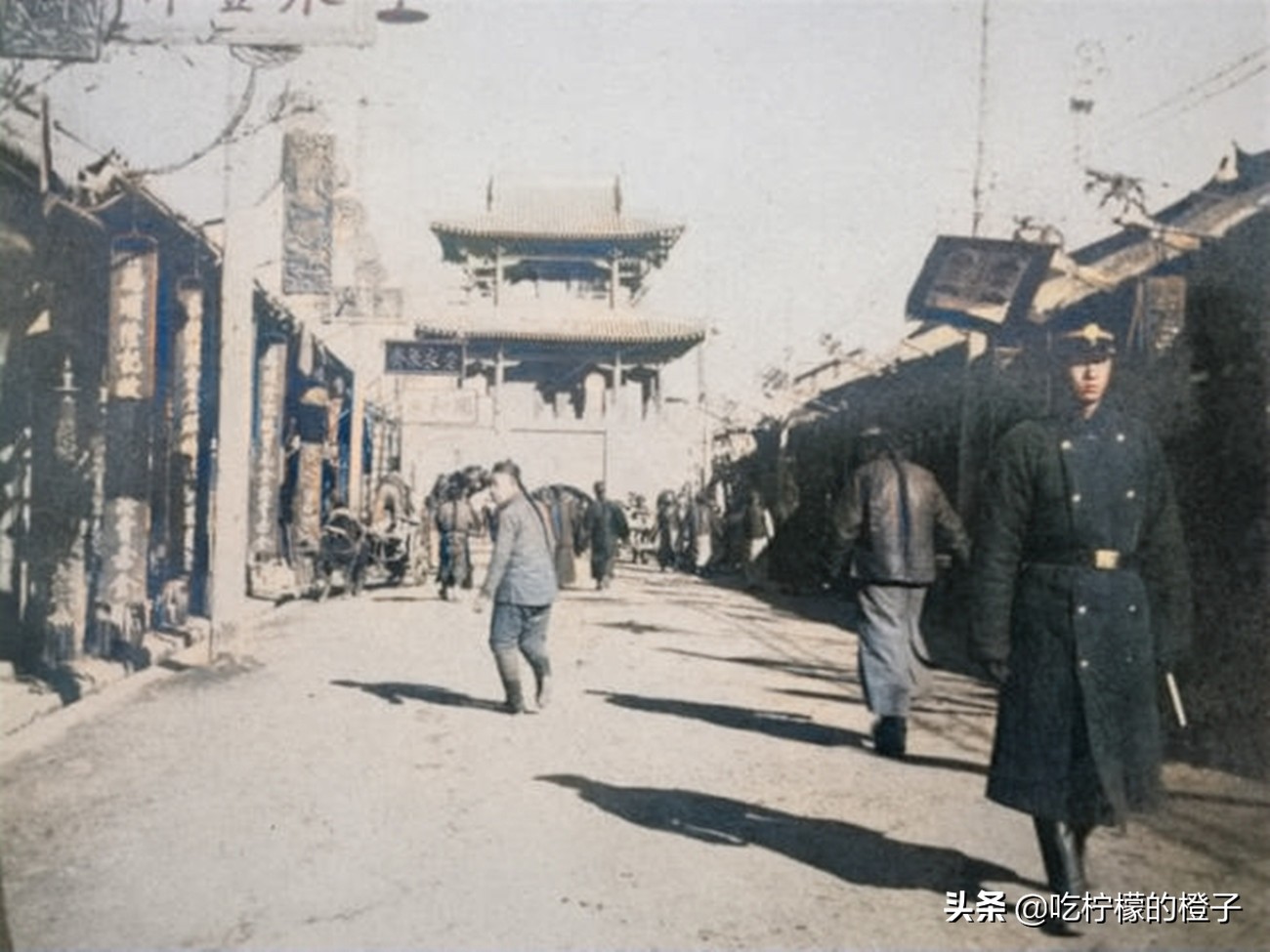 老照片：1910年代的沈阳，清末时期雄视虎踞的奉天城