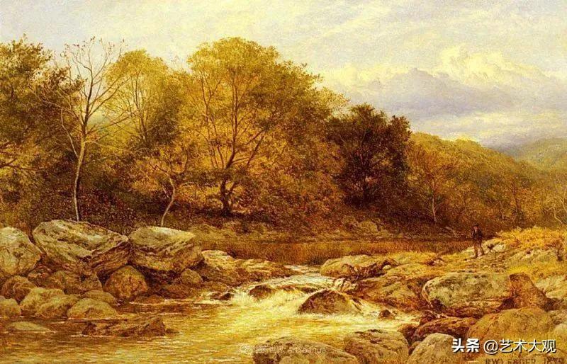 唯美乡村风景油画 | 英国皇家艺术学院院士画家本杰明作品欣赏