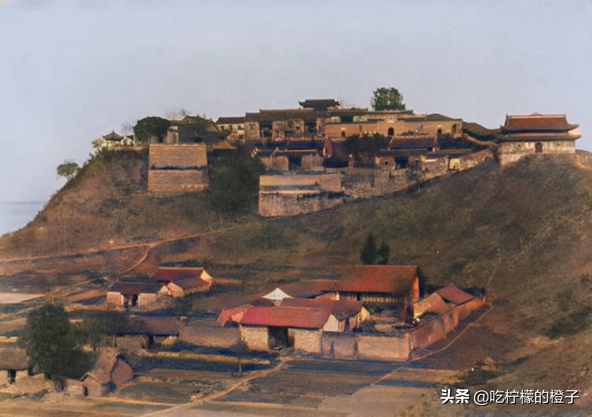 老照片：1928年的江苏镇江，一派古风古韵的京口古城