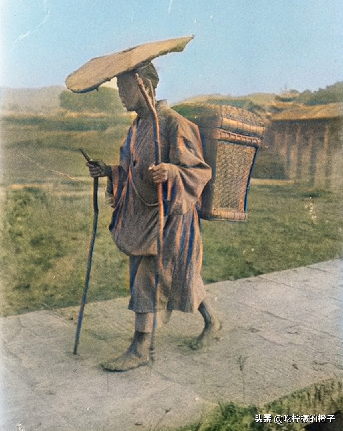 老照片：1917年的四川遂宁，外国人镜头下100多年前的遂州城