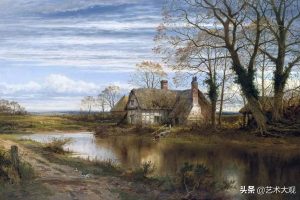 唯美乡村风景油画 | 英国皇家艺术学院院士画家本杰明作品欣赏