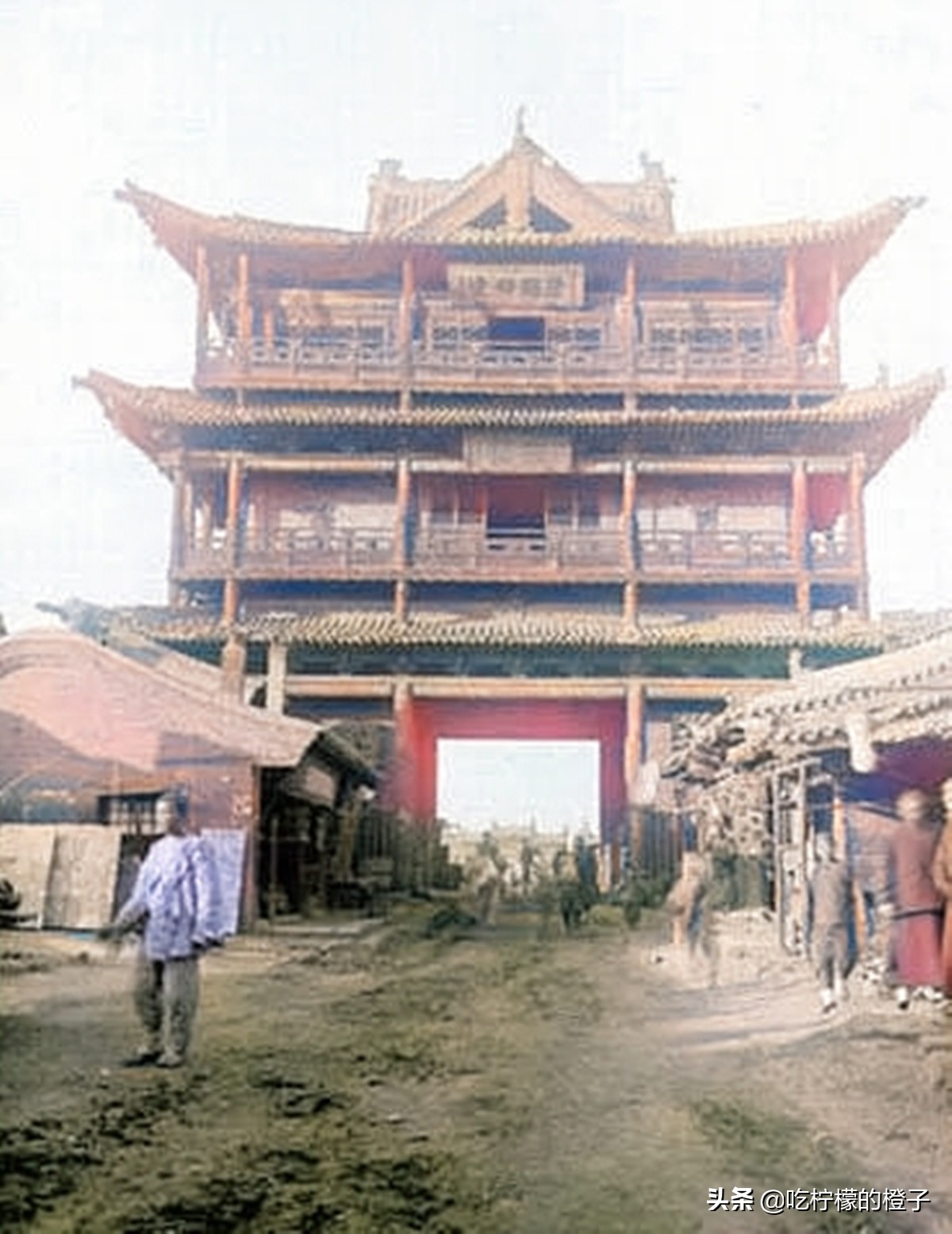 老照片：1907年的山西大同，“三代京华、两朝重镇”的云中古城
