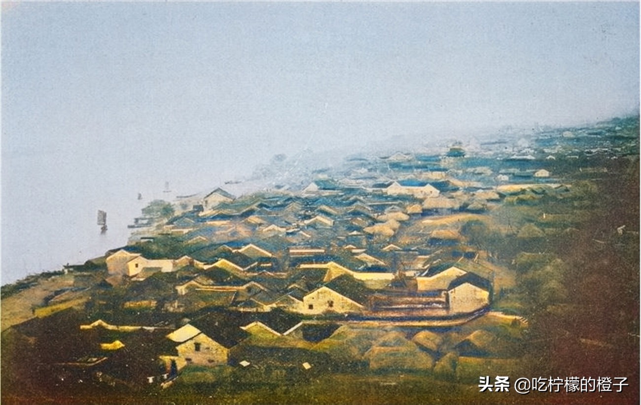 老照片：1910年的安徽安庆，气吞长江的千年古城安庆府