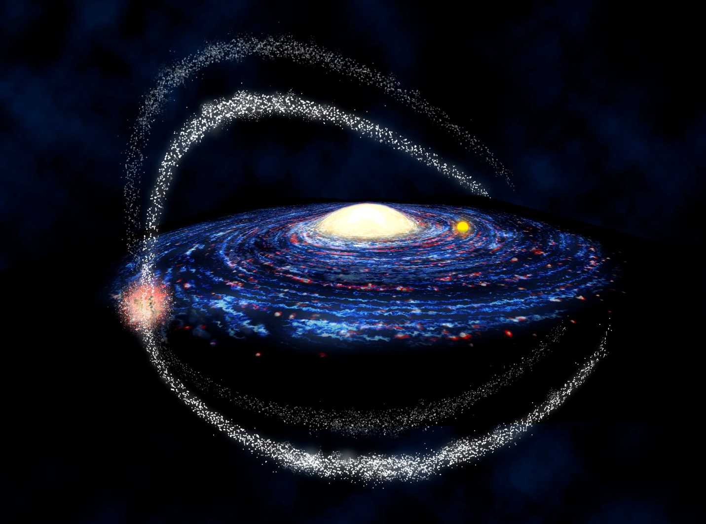 超过100个黑洞的宇宙“野兽群”，一边流浪，一边甩出恒星
