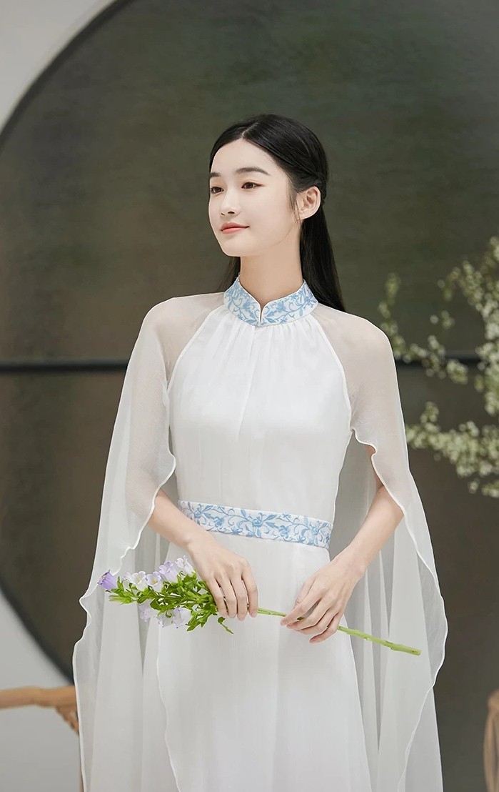 中国风连衣裙，超仙飘逸，像是梦境一样