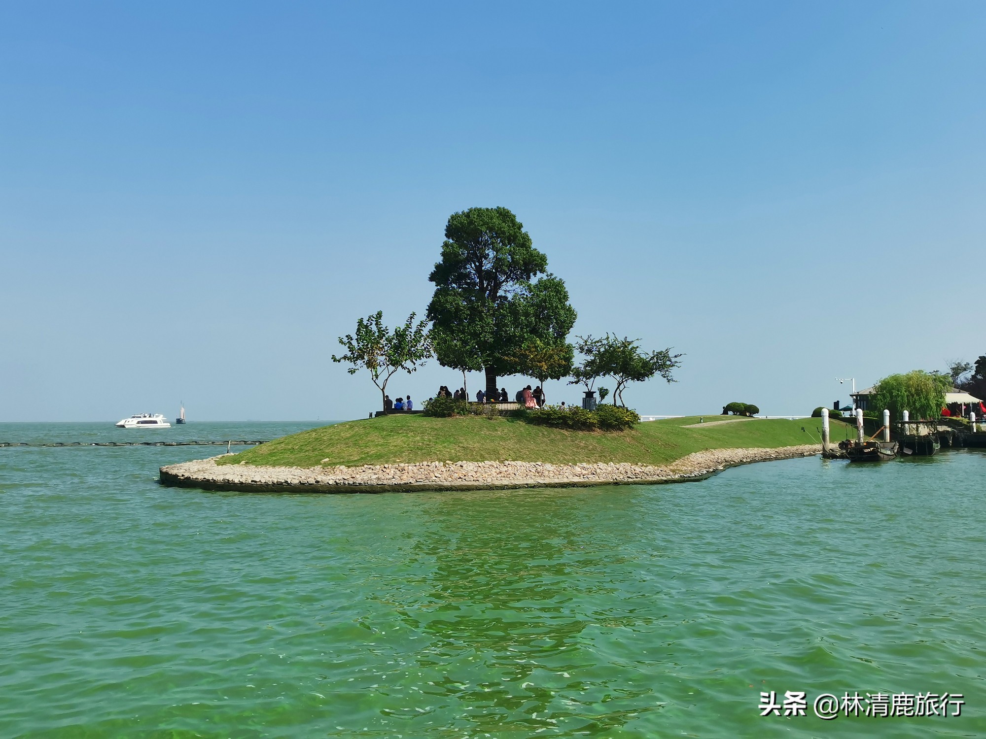 太湖私藏的高颜值小三亚：蓝天碧水似海边，免费且公交直达
