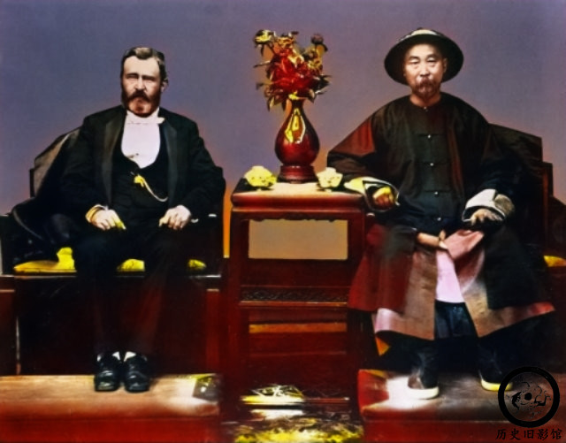 一组名人罕见合影：图3是上海青帮三大亨，图8是马云和金庸先生