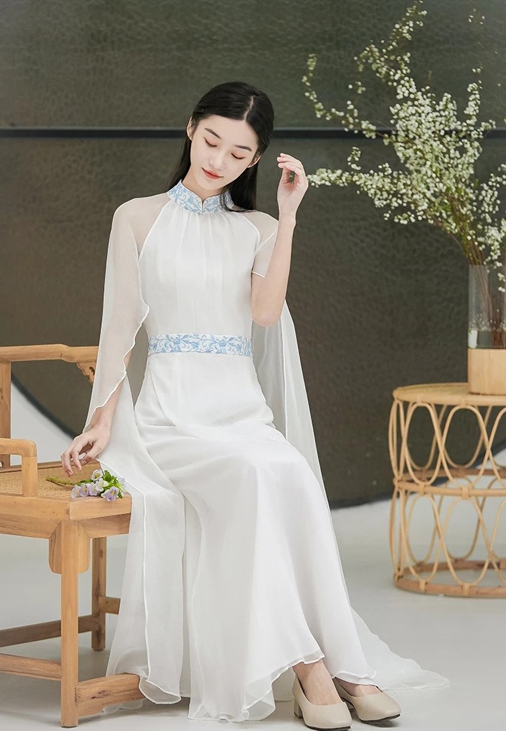 中国风连衣裙，超仙飘逸，像是梦境一样