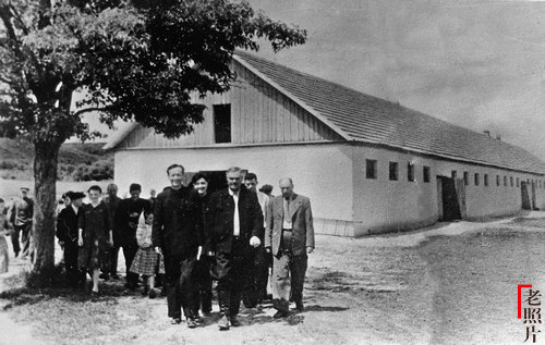 1950年，中国农民代表团访问苏联时的情景，让他们羡慕不已