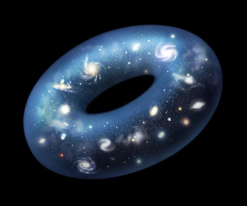 宇宙可能是个巨型甜甜圈？关于宇宙的形状，科学家们争论不已