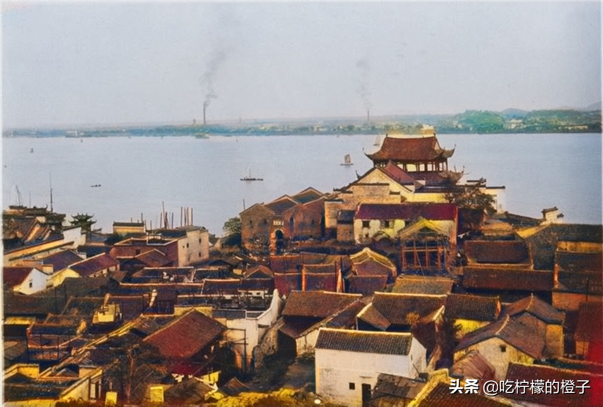 老照片：1930年代的湖北武汉，白云黄鹤、九省通衢的千年江城