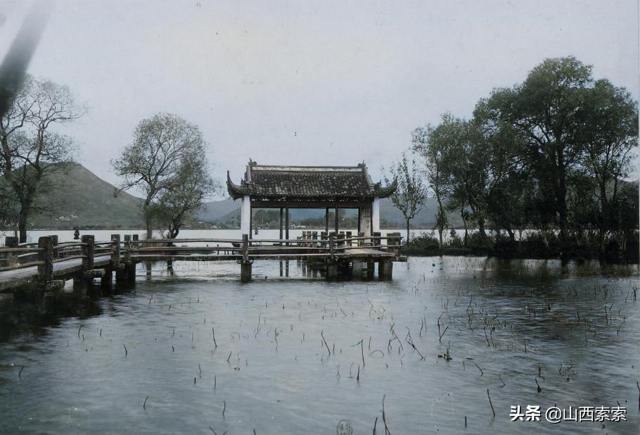 110年前的杭州彩色照片曝光！原来的西湖居然是这个样子