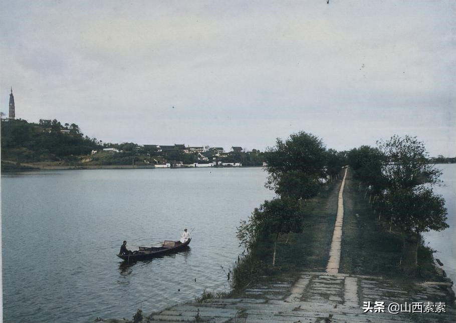 110年前的杭州彩色照片曝光！原来的西湖居然是这个样子