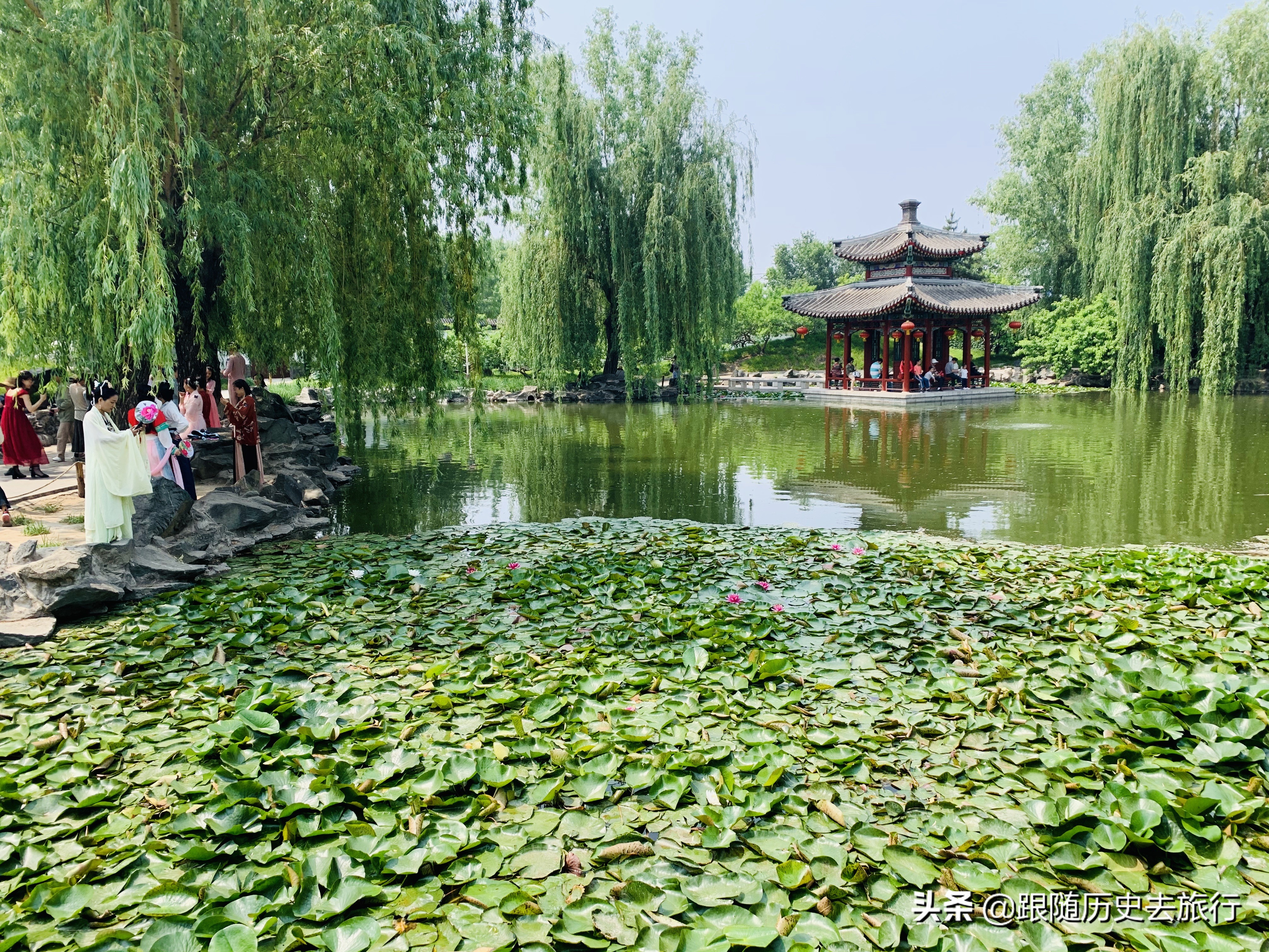 红楼梦的拍摄地！贾宝玉林黛玉的家，40元的北京大观园你看值吗？