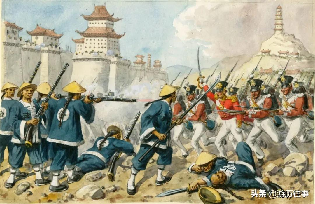 鸦片战争有多难打？2.27万清军换英军523人，悲壮背后荒诞100年