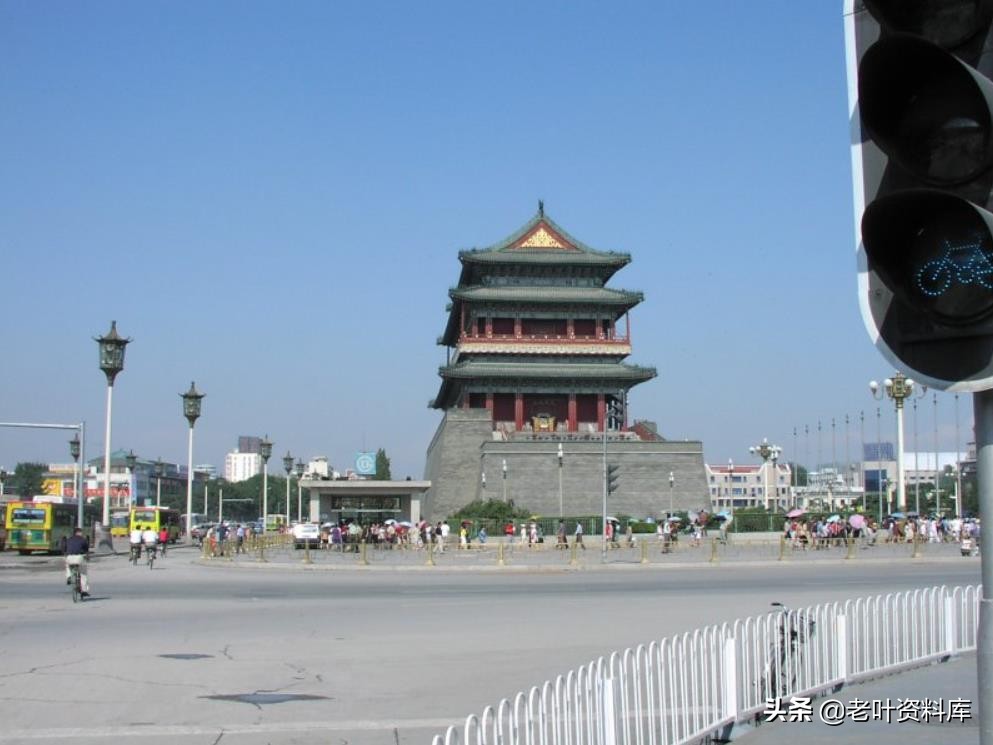 2002年夏天的北京街景