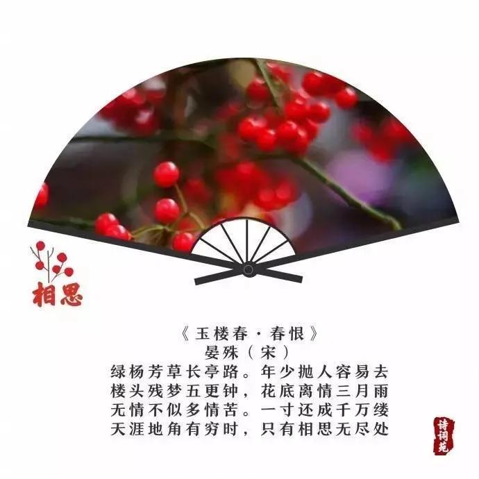 无一是你，无一不是你。诗词里的相思，唯美而深情，值得读一读