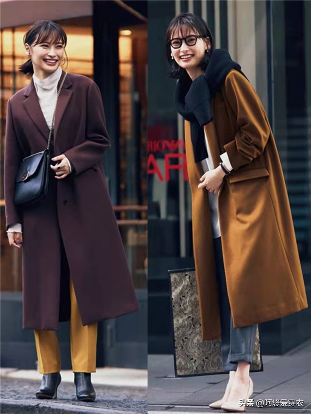 分享日本女人的冬季穿搭：保暖是对身体负责，精致是对生活认真