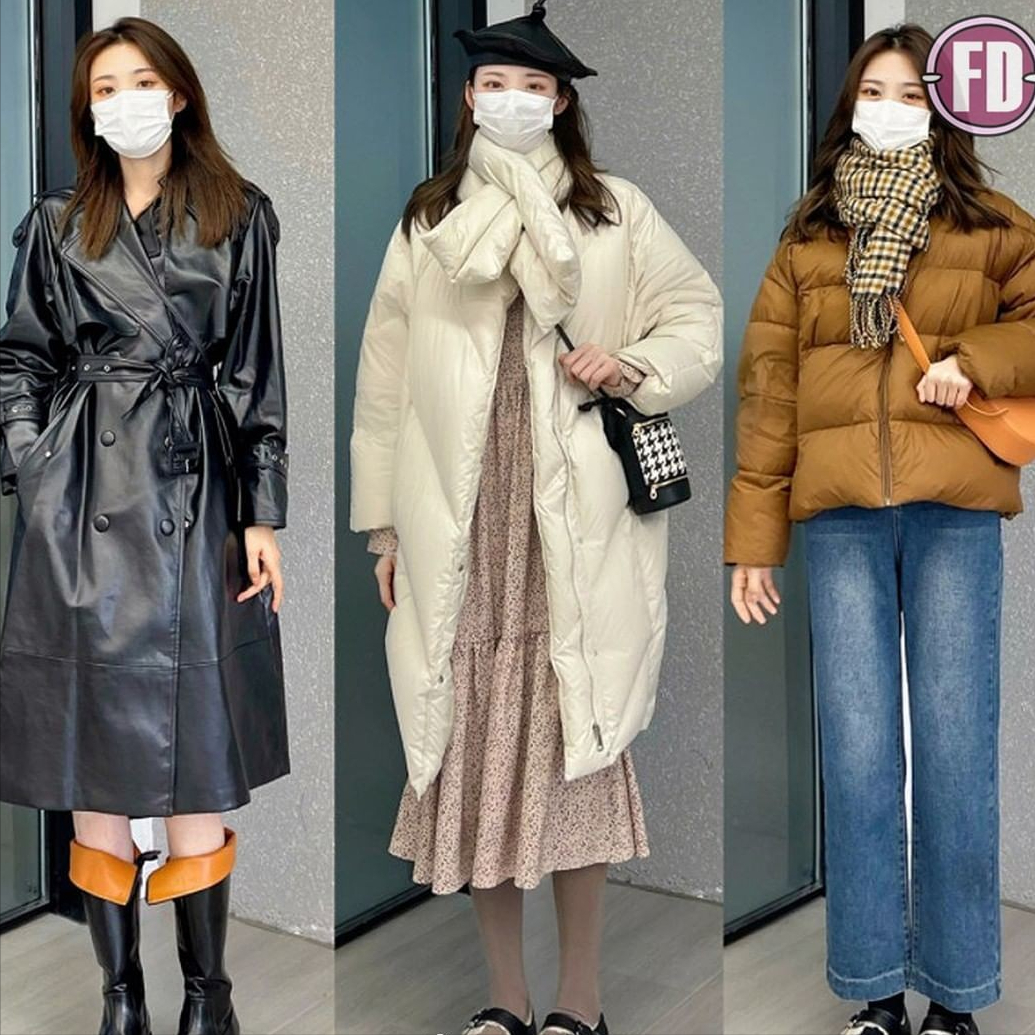 小个子不知道怎么穿？快看这7套韩系换季搭配，洋气又保暖，好美