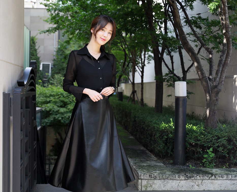 黑纱公主袖衬衫，既优雅又性感的氛围感