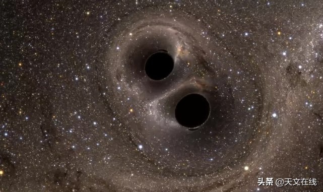 如果黑洞与白洞相撞，那会怎样？场面或许是这样的