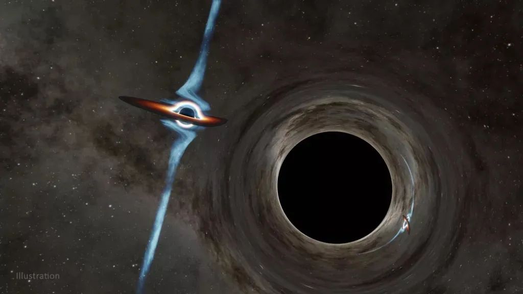 怪兽级黑洞相互靠近：一次超大规模时空碰撞即将发生