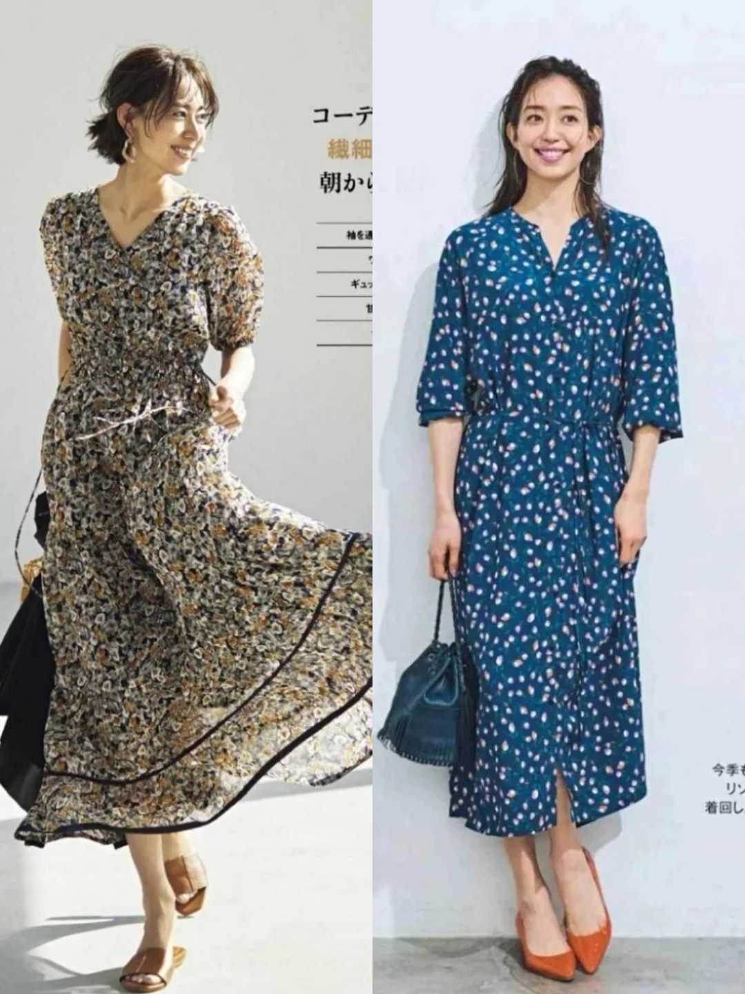 你知道日本博主最喜欢什么裙子吗？学会这些优雅穿搭，充满高级感