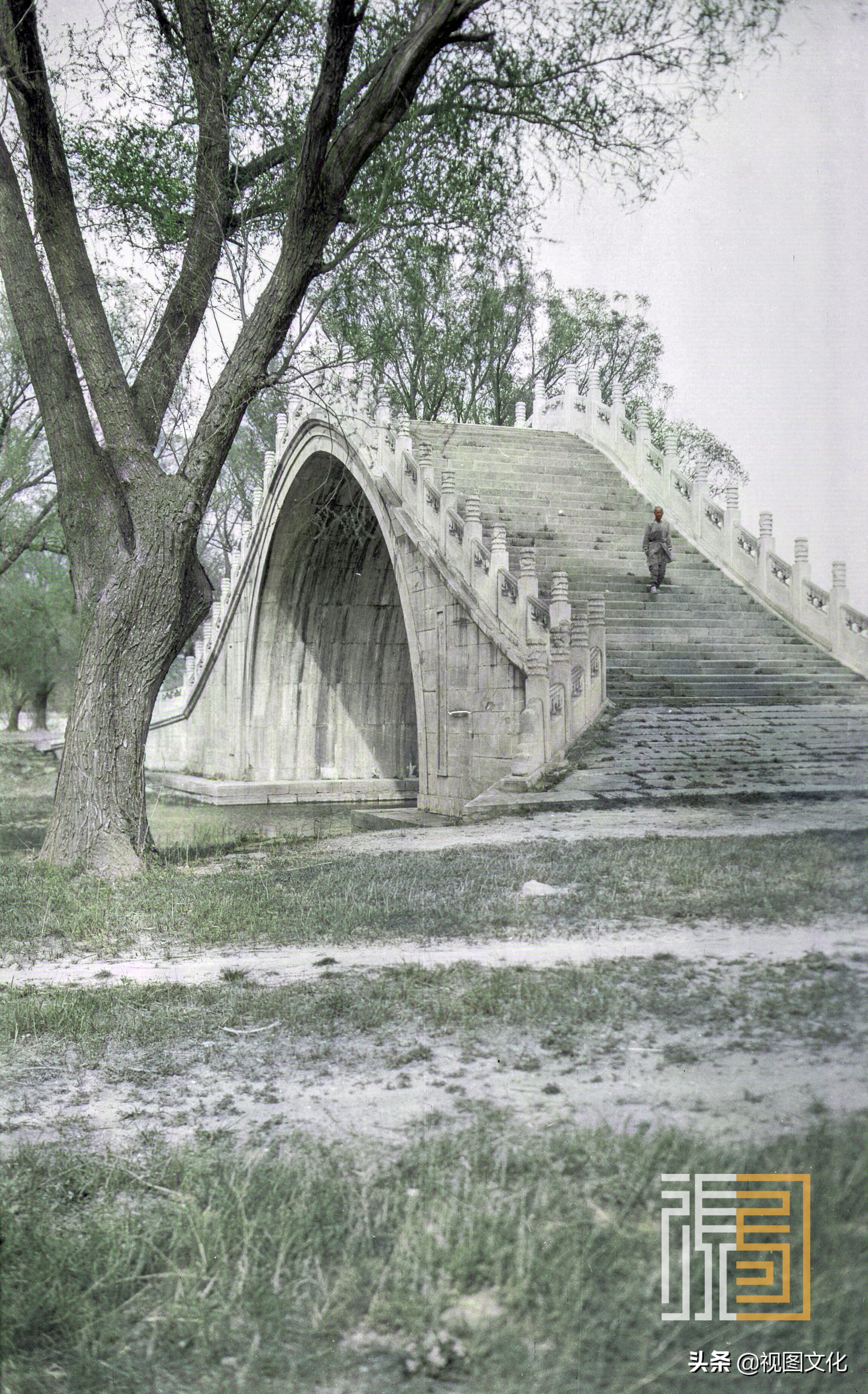 民国老照片：1930年，一个外国记者在北京颐和园一日之所见，高清