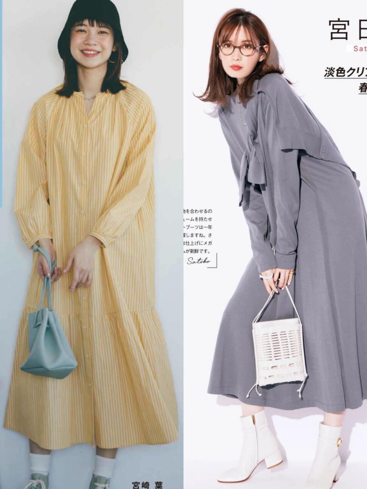日本潮人的时尚穿搭，都是值得借鉴的tips，让我们学习一些连衣裙的高阶穿法-爱读书