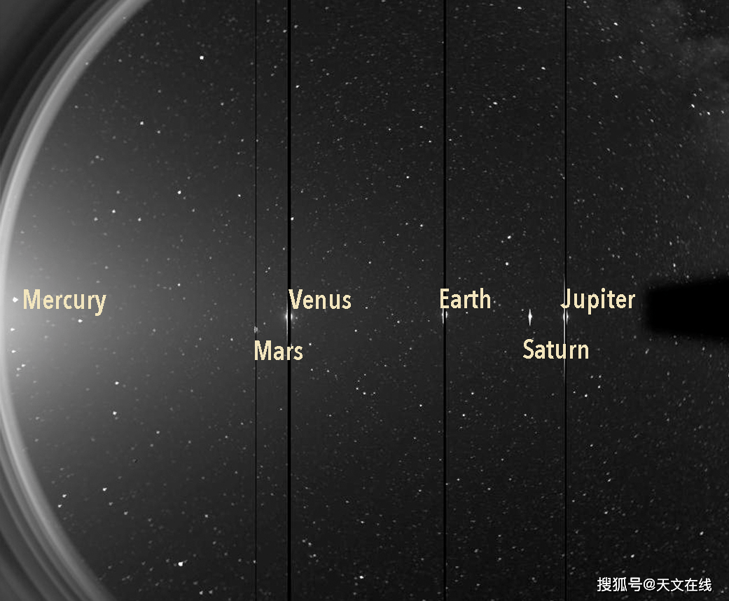 三个太阳探测器传来的照片显示，太阳系中的行星在不断闪烁-爱读书