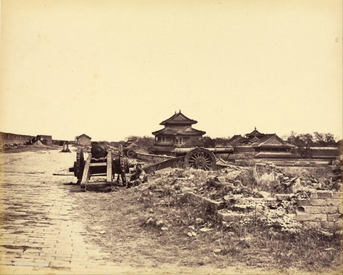 老照片：1860年第二次鸦片战争期间拍摄的北京（一）-爱读书